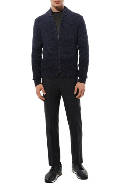 Б рюки из хлопка и шерсти CORNELIANI, арт. 924L25-3817340, фото 2