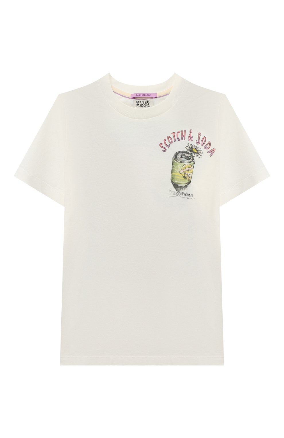 Хлопковая футболка SCOTCH AND SODA, арт. 170774-23-SSGM-D51, фото 1
