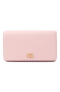 Женская сумка vlogo signature mini VALENTINO светло-розового цвета, арт. 6W2P0AK8/SNP | Фото 1 (Размер: mini; Материал сплава: Проставлено; Материал: Натуральная кожа; Драгоценные камни: Проставлено)