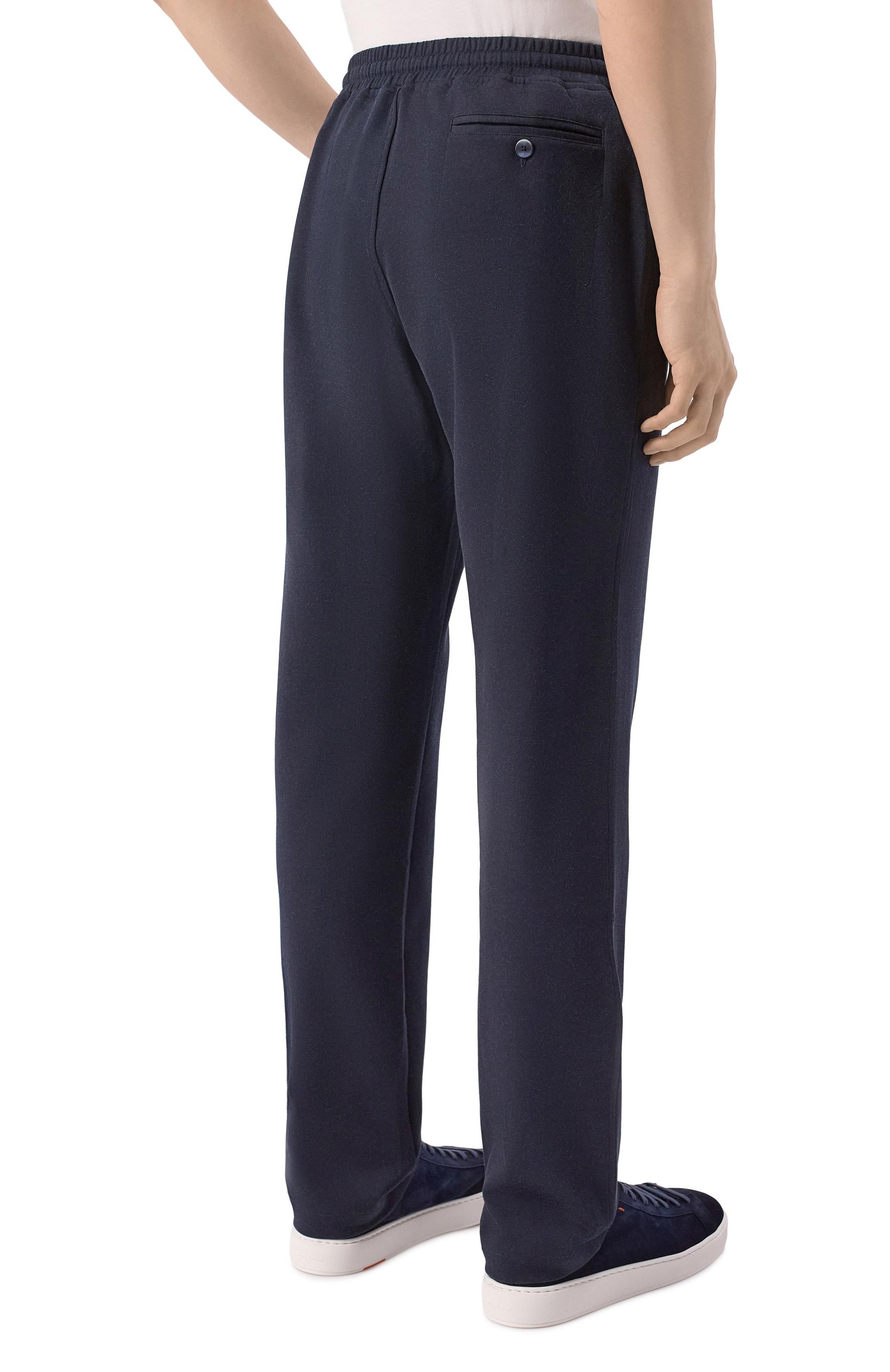 Брюки из хлопка и шелка CAPOBIANCO, арт. 20M708.DS00._002, фото 4