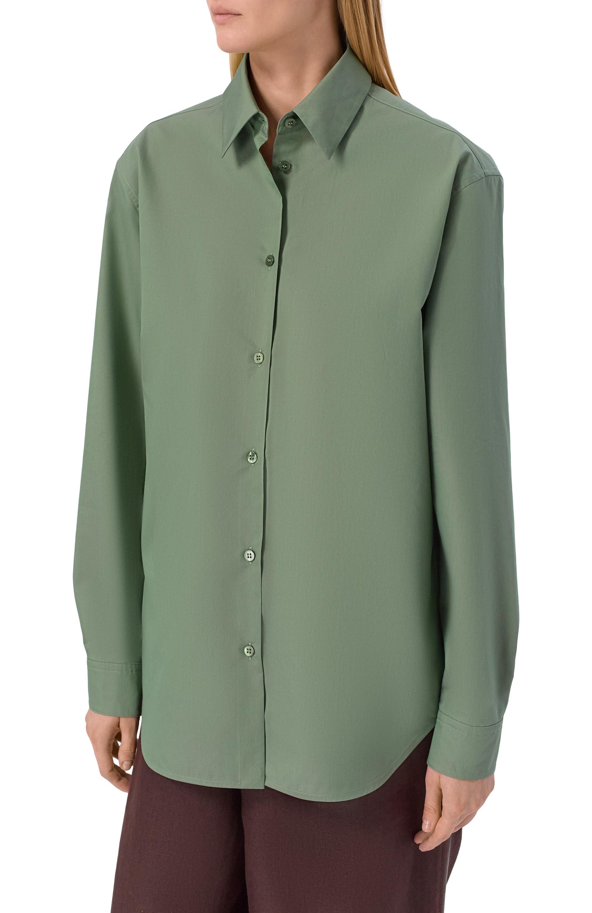 Рубашка из хлопка и шелка MVST, арт. M26.2PW.B001/F084, фото 3