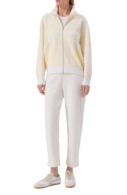 Брюки из вискозы AND the brand S26-P082-1203-101 Кремовый  S26-P082-1203-101 Фото 2