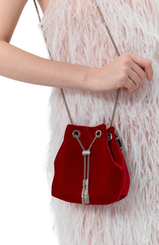 Сумка Bon Bon Jimmy Choo B0NB0NVKK Красный  B0NB0NVKK Фото 2