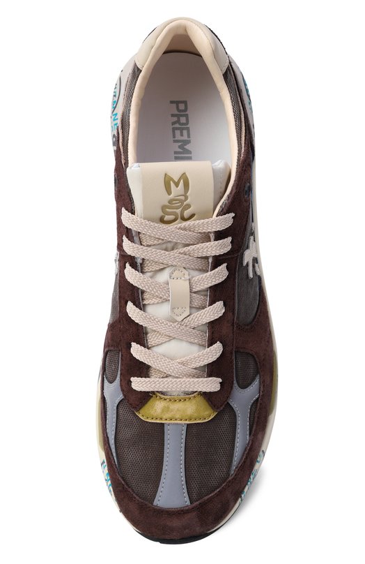 Комбинированные кроссовки Mase Premiata MASE25/VAR 8026 Коричневый  MASE25/VAR 8026 Фото 5