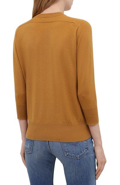 Кашемировый пуловер LORO PIANA светло-коричневого цвета по цене 109500 руб., арт. FAI4920, фото 4 Кашемировый пуловер LORO PIANA, арт. FAI4920, фото 4