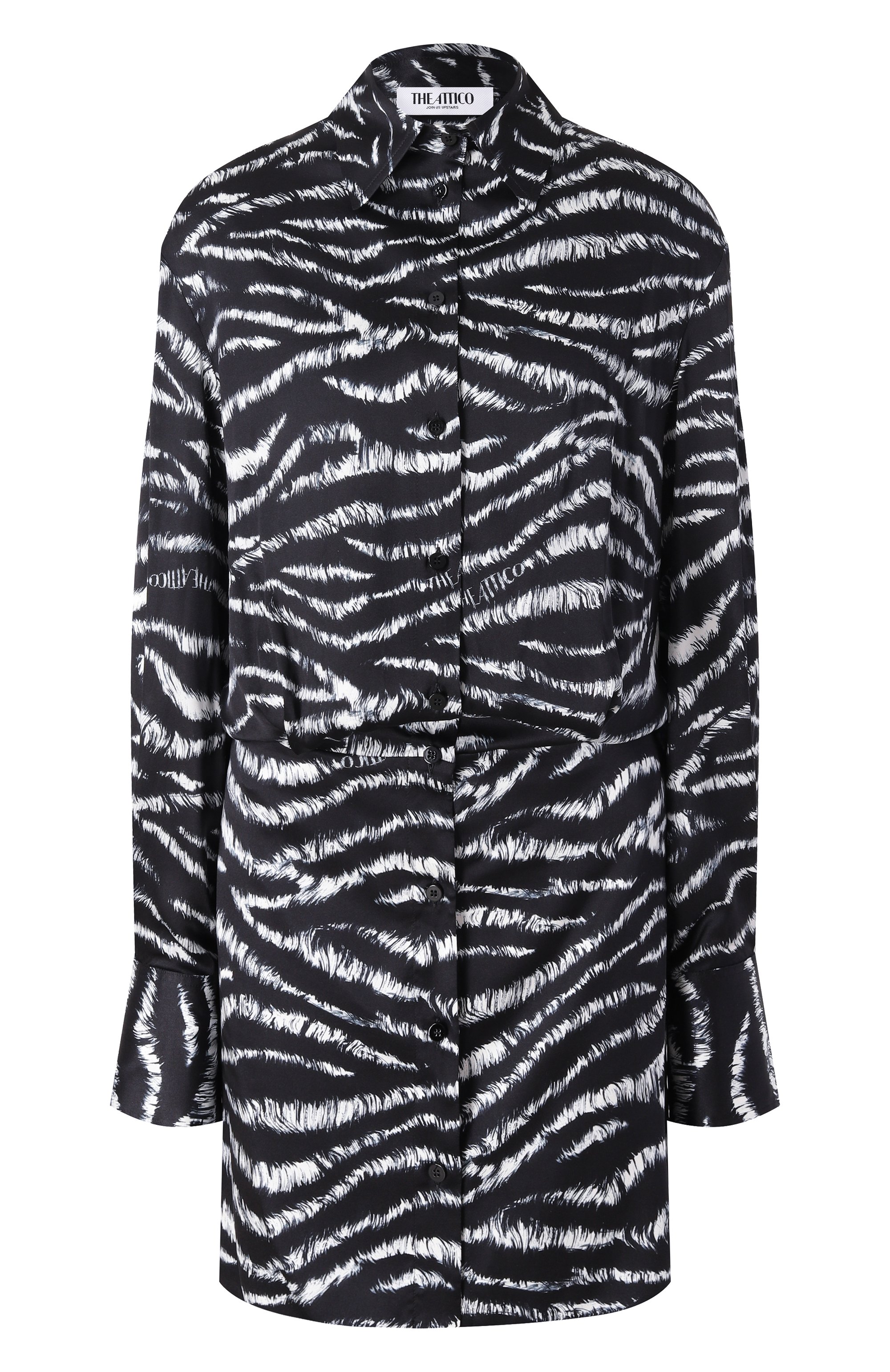 Атласное платье THE ATTICO, арт. 250WCA00093/VSE001PR, фото 1