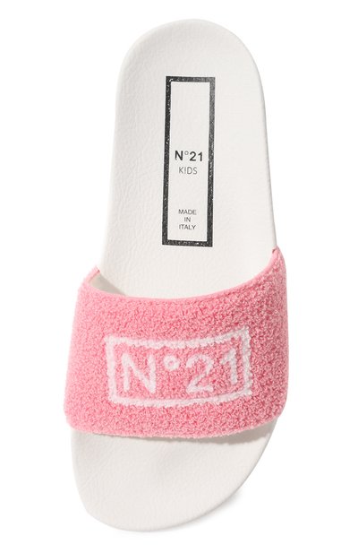 Шлепанцы N21 розового цвета по цене 16950 руб., арт. 73351/36-40, фото 4 Шлепанцы N21, арт. 73351/36-40, фото 4