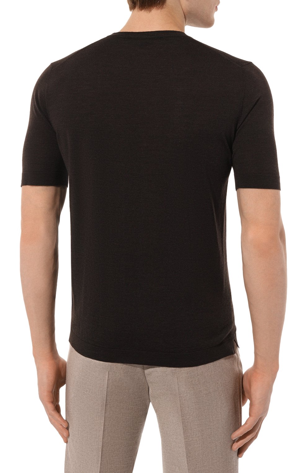 Джемпер из шерсти и шелка ANDREA CAMPAGNA, арт. TS0MC/LSC18R, фото 4