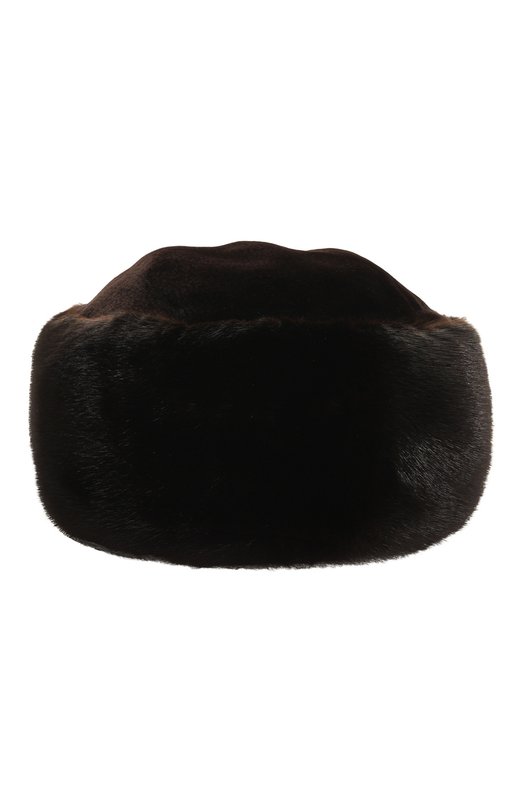 Меховая шапка Татти из норки FurLand 0163500140203300811 Коричневый  0163500140203300811 Фото 3