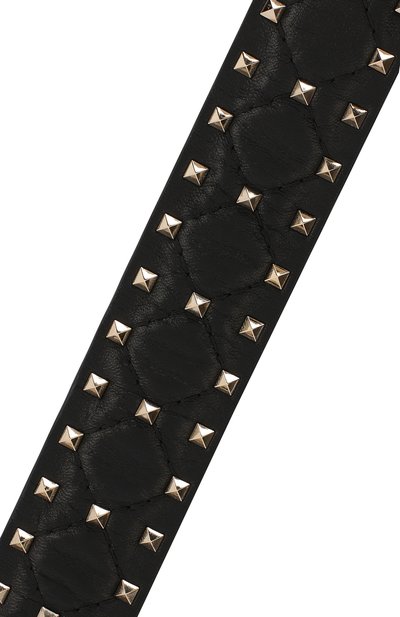 Кожаный ремень для сумки rockstud spike VALENTINO, арт. QW2P0P37/NAP, фото 2