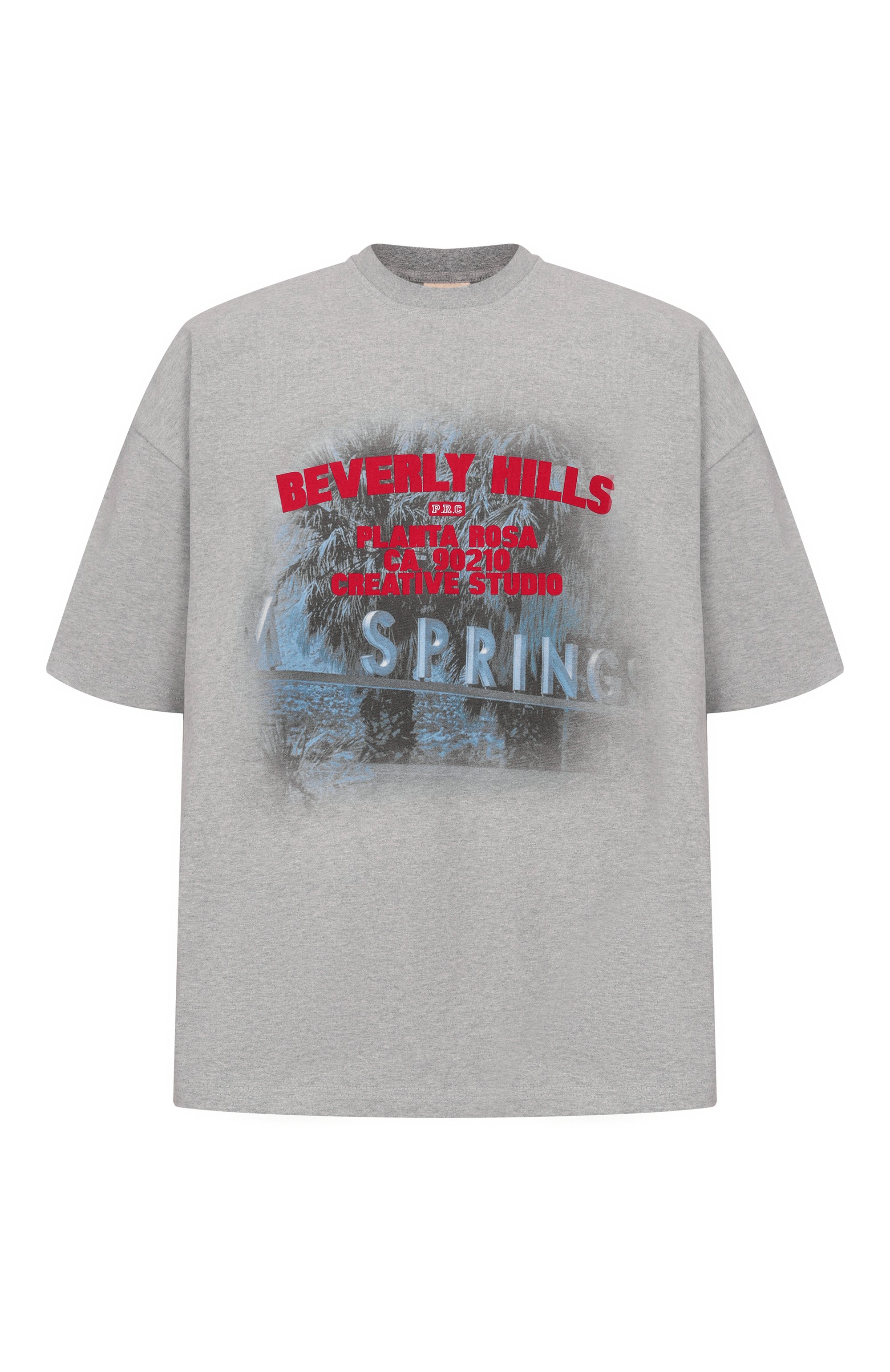 Хлопковая футболка PLANTA ROSA, арт. PR/T02/BEVERLY-DAWN/300VELVET, фото 1