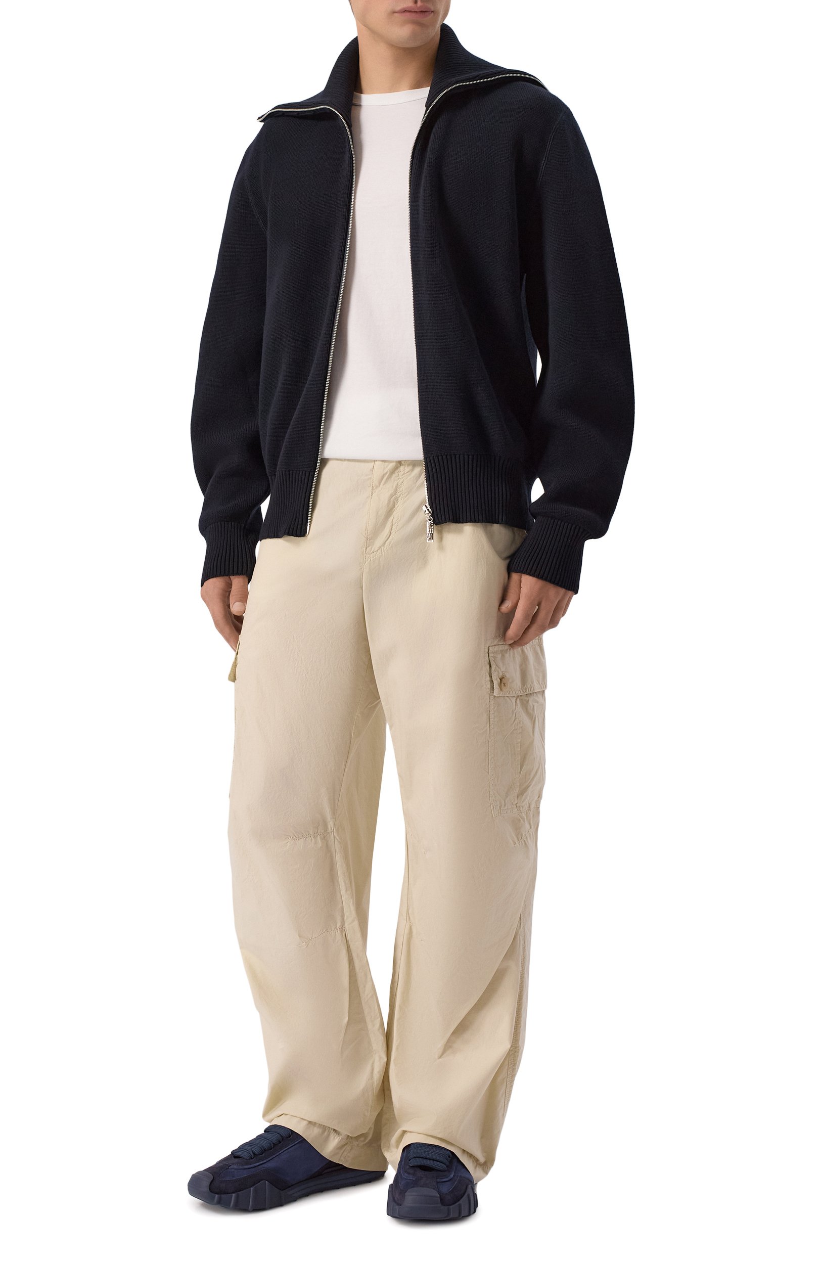 Замшевые кроссовки dg athletic DOLCE & GABBANA темно-синего цвета по цене 85700 руб., арт. CS2384/A0836, фото 2 Замшевые кроссовки dg athletic DOLCE & GABBANA, арт. CS2384/A0836, фото 2