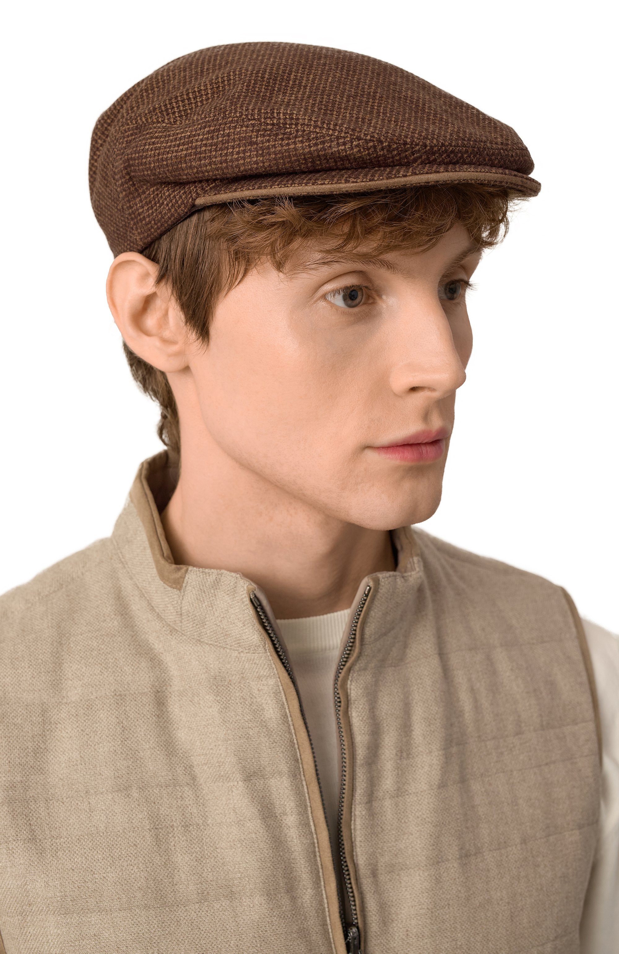 Кепи из шерсти и кашемира STEFANO RICCI, арт. MCV14SB010/LP47HA, фото 2