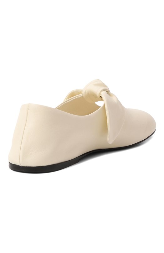 Кожаные балетки Co 0695NAP Кремовый  0695NAP Фото 5