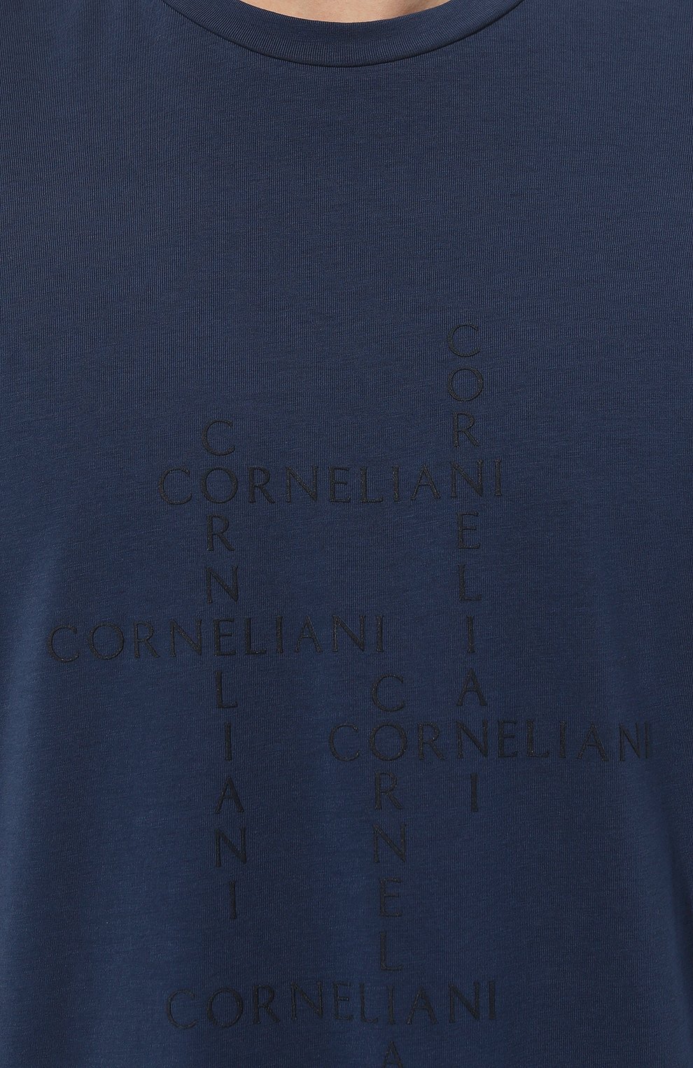 Хлопковая футболка CORNELIANI, арт. 93G582-9325026, фото 5