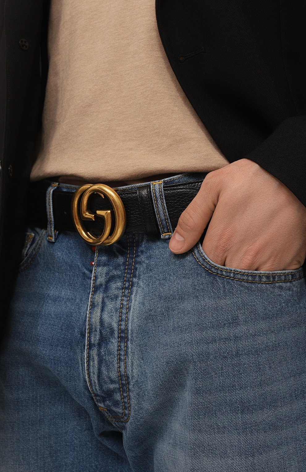 Кожаный ремень GUCCI, арт. 474347 CAO0T, фото 2