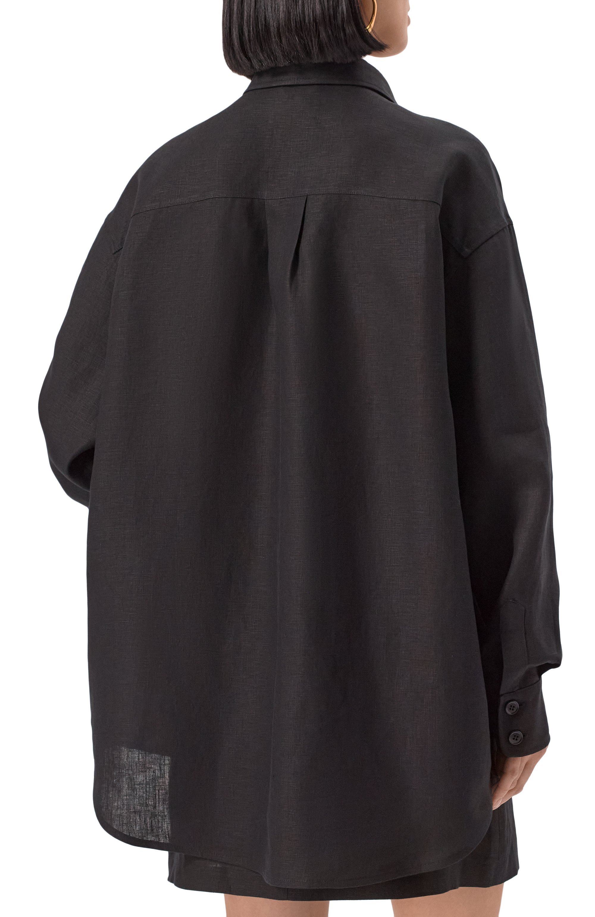 Льняная рубашка MVST, арт. TXBGM-Y074-2, фото 4