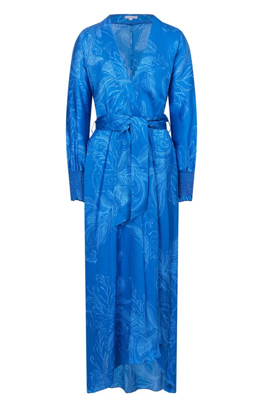 Платье из вискозы Poupette St Barth WK3R26LVSRFU Синий WK3R26LVSRFU