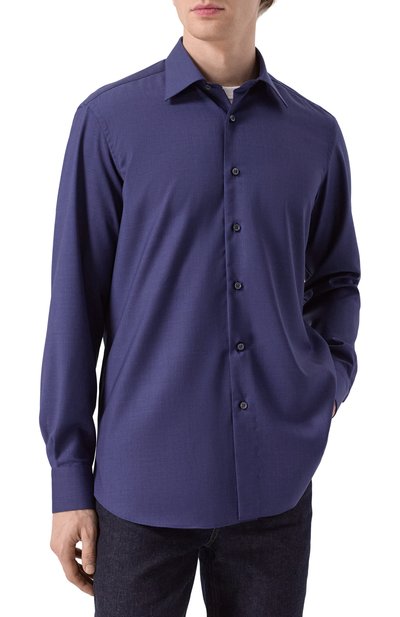 Шерстяная рубашка MVST, арт. M0RBIDA/ALBERT0_S0FT/SQUARED/336-W00L, фото 3