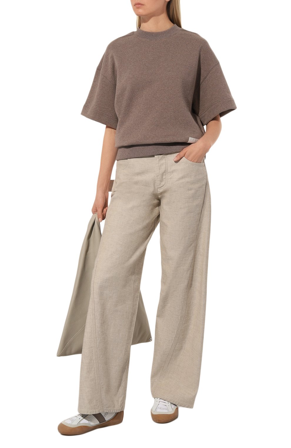 Хлопковая футболка JIL SANDER, арт. J40GC0105/J20010, фото 2