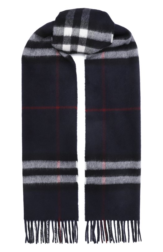 Кашемировый шарф Burberry 8112641 Синий 8112641