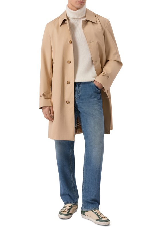 Комбинированные кеды Super-Star Golden Goose Deluxe Brand GMF00108.F004590 Зелёный  GMF00108.F004590 Фото 2