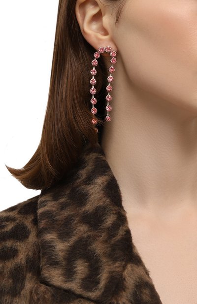 Серьги FORTE_FORTE розового цвета по цене 11200 руб., арт. 10806, фото 2 Серьги FORTE_FORTE, арт. 10806, фото 2