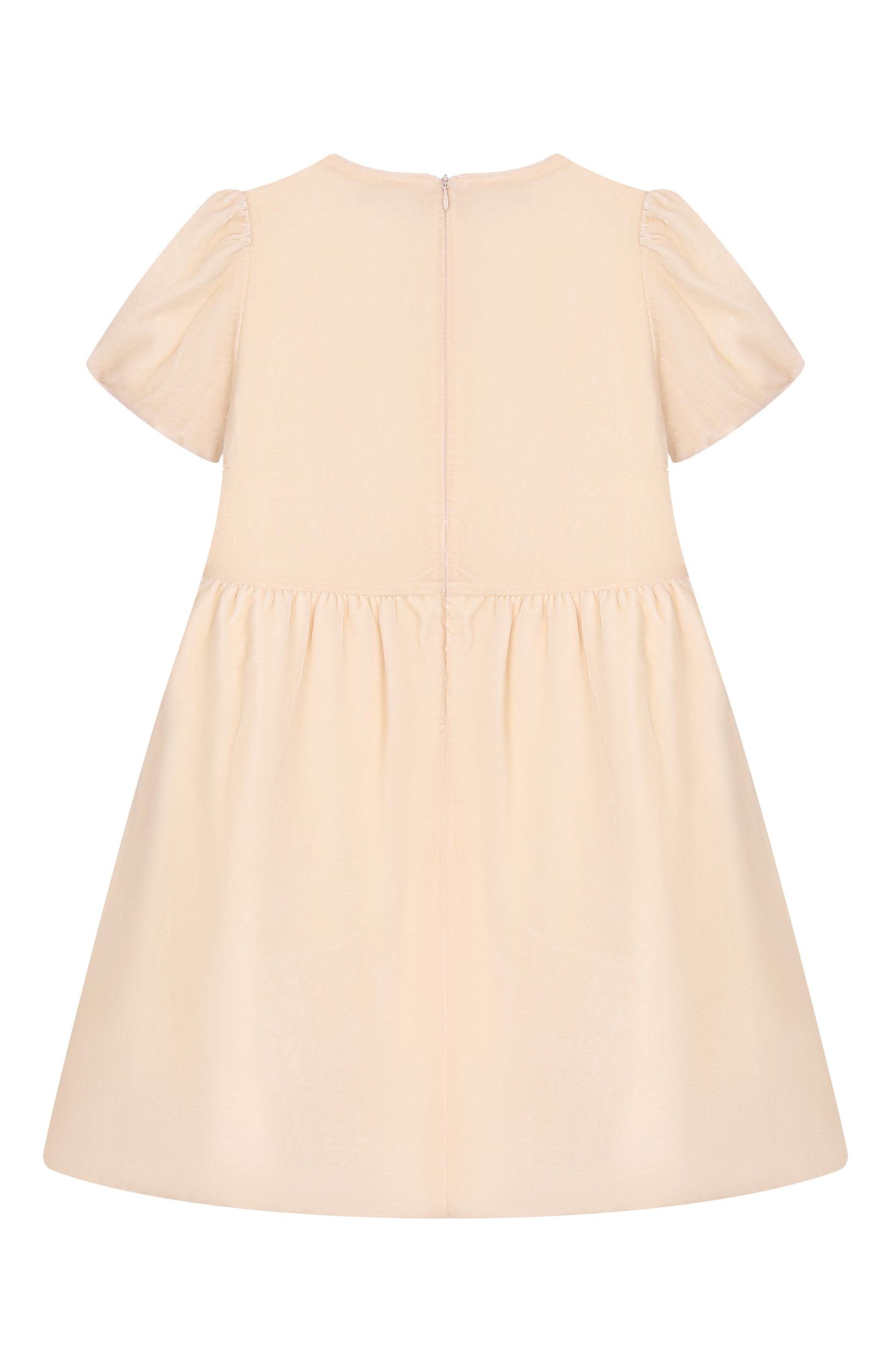 Платье из вискозы и шелка ELIE SAAB JUNIOR, арт. EFAB149/TS1127, фото 2