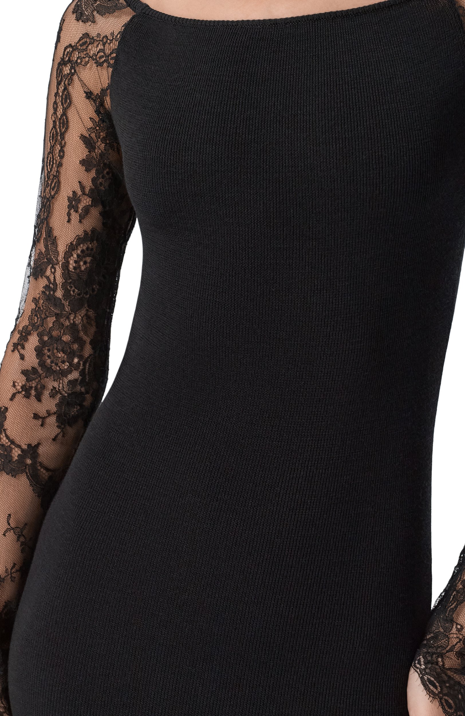 Платье из шерсти и вискозы VALENTINO, арт. 9B3KD15U/AAL, фото 4