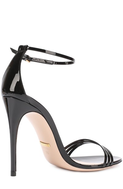 Лаковые босоножки ilse на шпильке GUCCI, арт. 465995/BNC00, фото 3