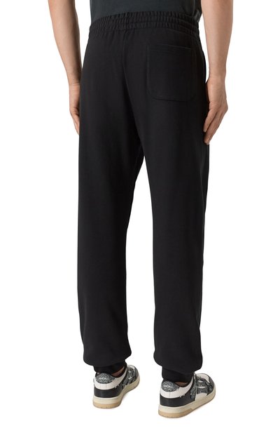 Хлопковые джоггеры DIESEL черного цвета по цене 18450 руб., арт. A19417/0BMBJ, фото 4 Хлопковые джоггеры DIESEL, арт. A19417/0BMBJ, фото 4