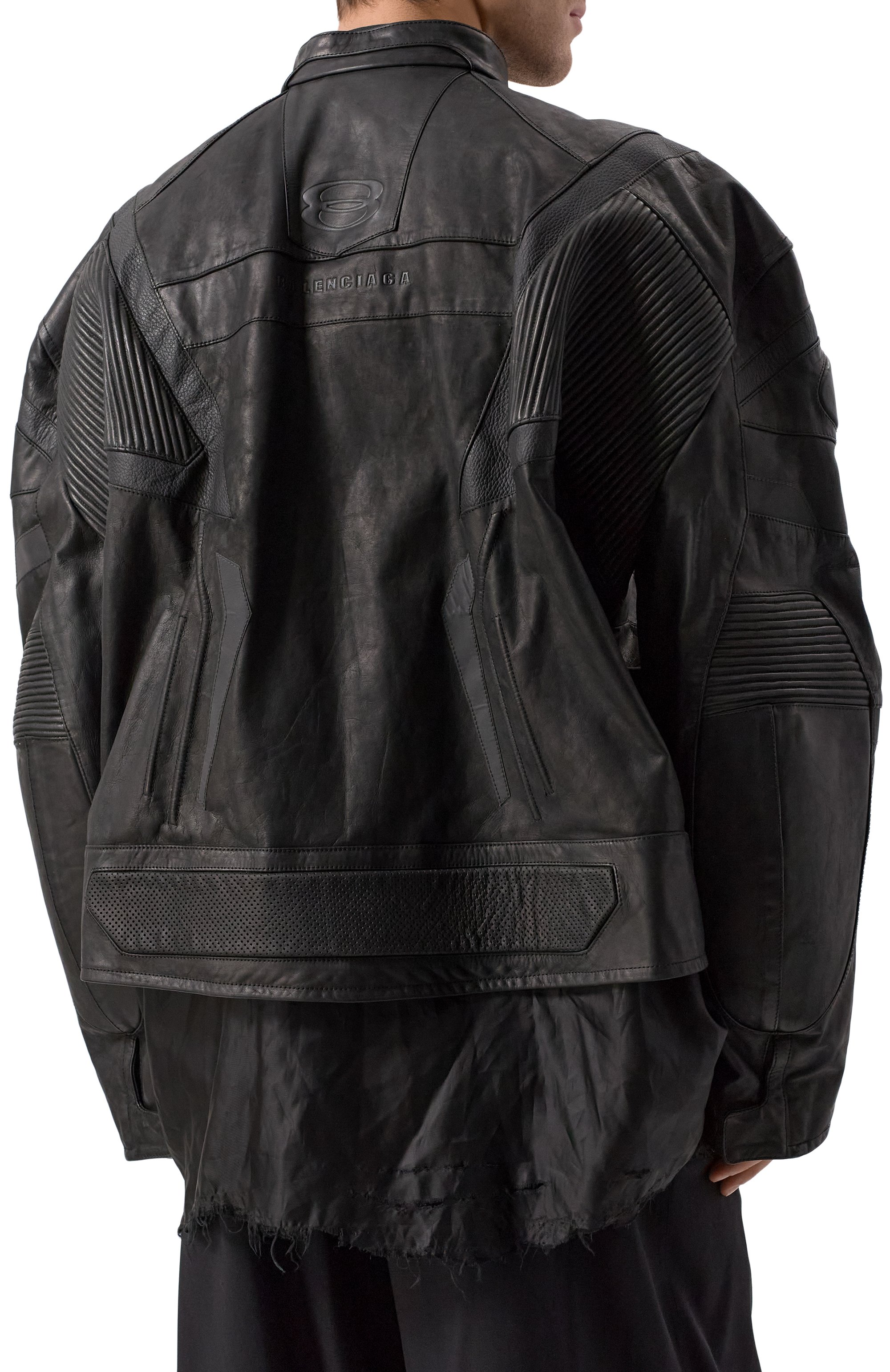 Кожаная куртка BALENCIAGA, арт. 787430/TQS08, фото 4