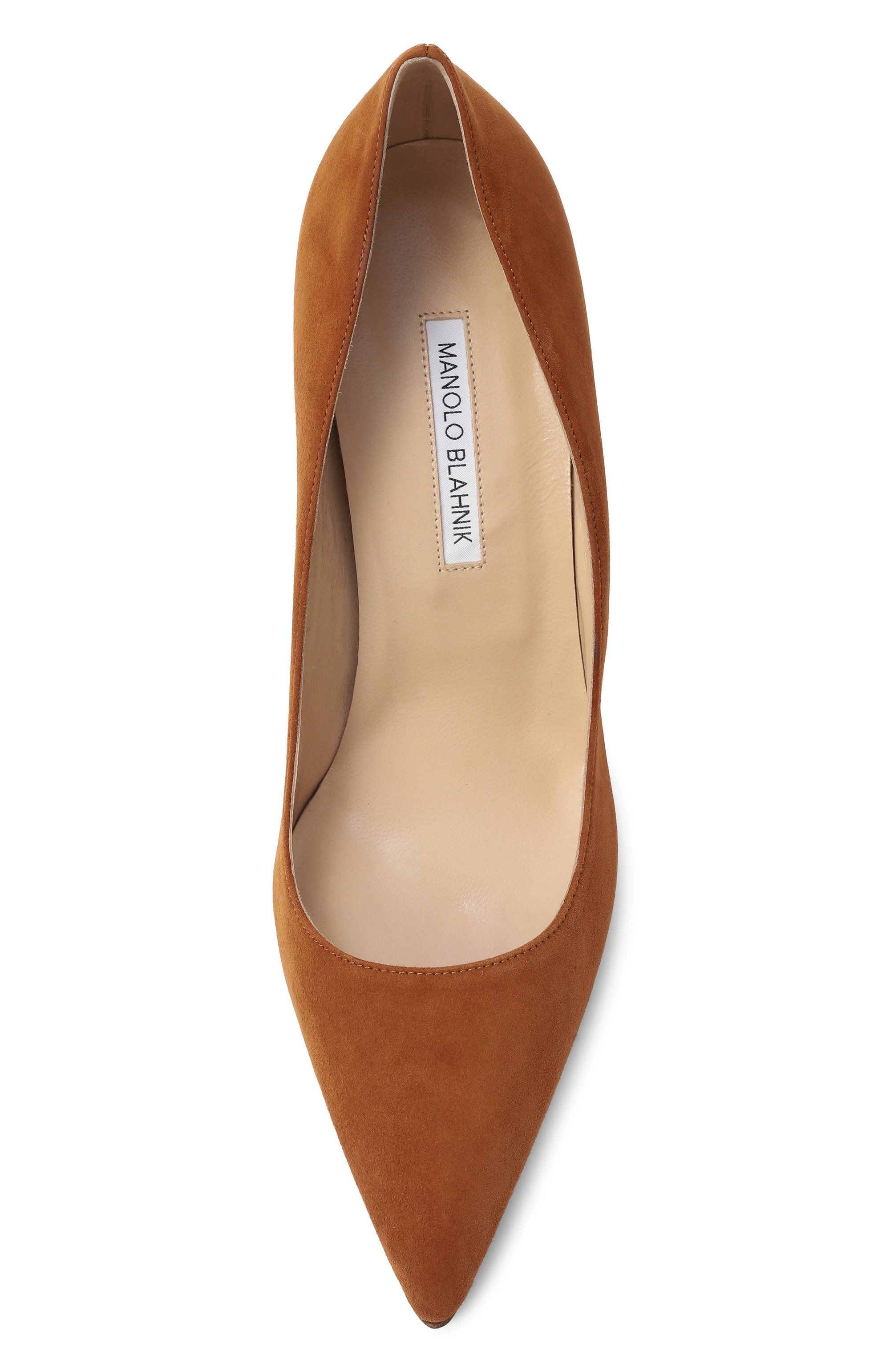 Замшевые туфли bb 90 MANOLO BLAHNIK, арт. 9XX-0416/SUE, фото 6