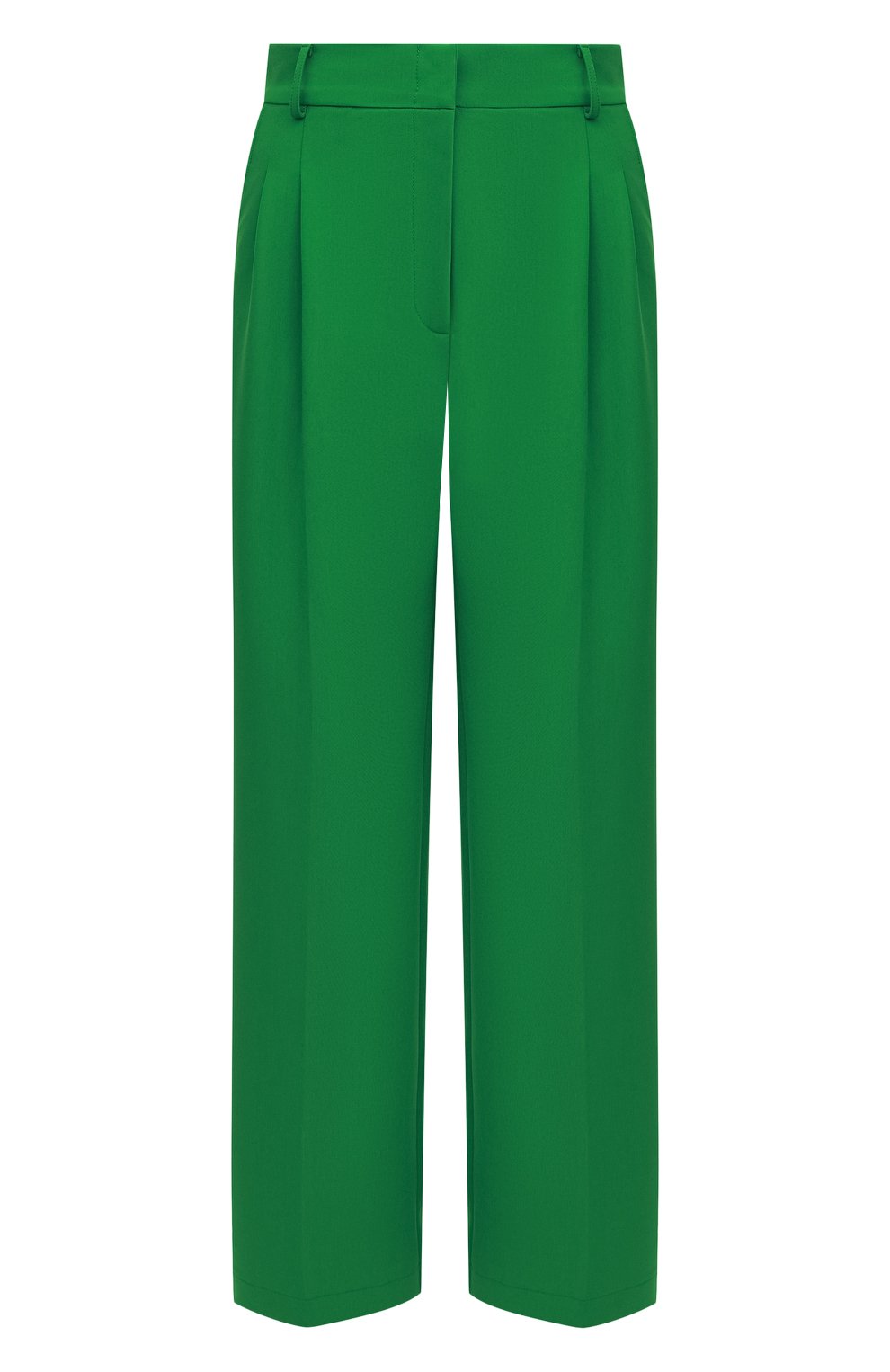 Брюки из вискозы SEVEN LAB зеленого цвета по цене 21000 руб., арт. PPZ33-22 green di, фото 1 Брюки из вискозы SEVEN LAB, арт. PPZ33-22 green di, фото 1