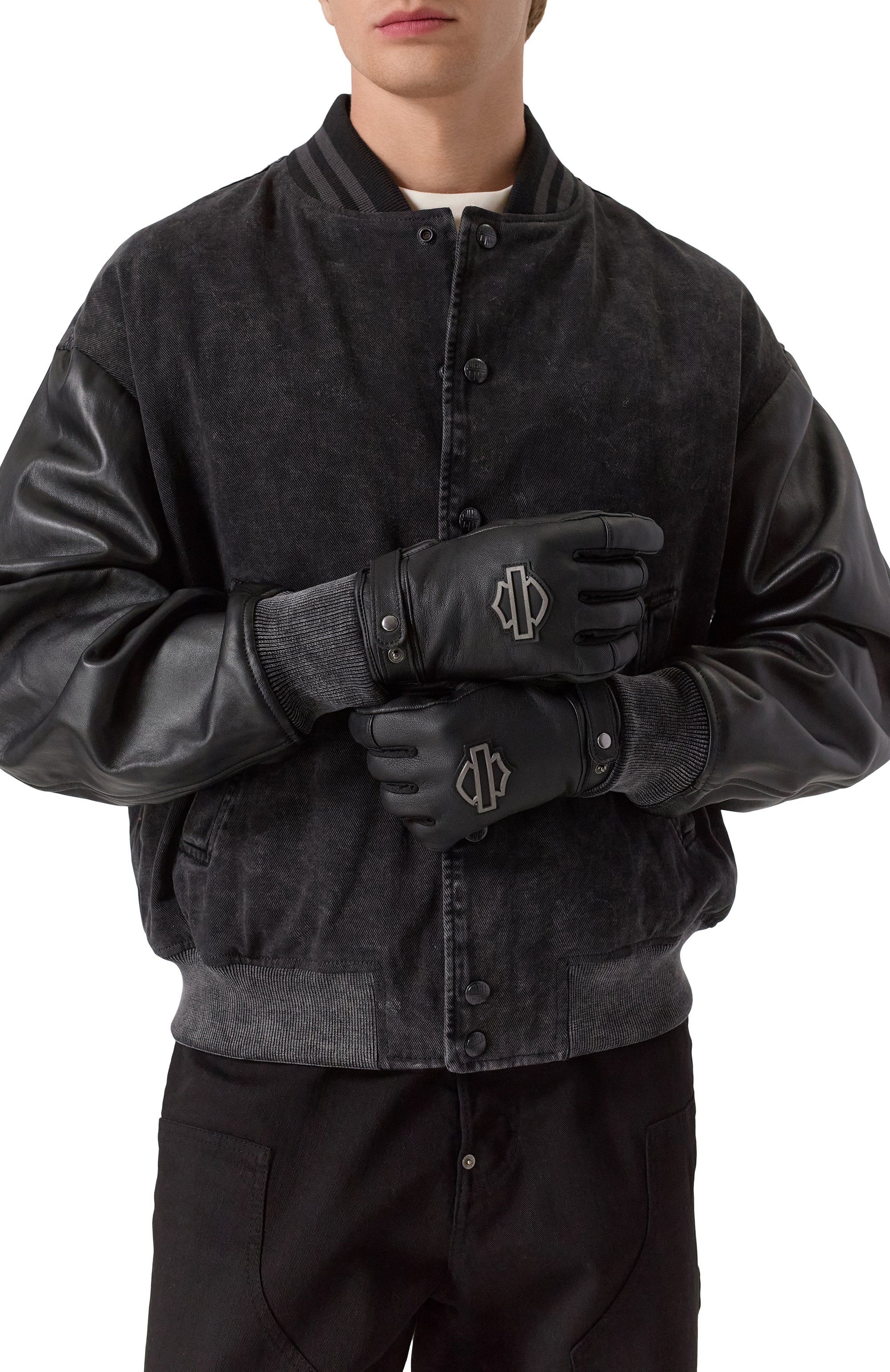 Кожаные перчатки HARLEY-DAVIDSON, арт. 98144-22VM, фото 2