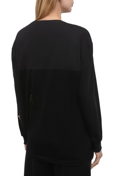 Хлопковый лонгслив ADIDAS BY STELLA MCCARTNEY черного цвета по цене 8425 руб., арт. GM5391, фото 4 Хлопковый лонгслив ADIDAS BY STELLA MCCARTNEY, арт. GM5391, фото 4