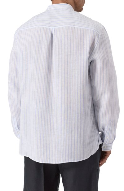 Льняная рубашка BRUNELLO CUCINELLI, арт. MM6850625, фото 4