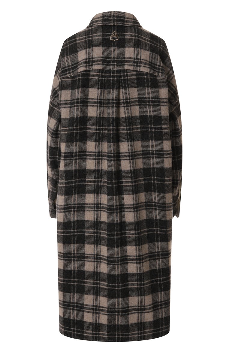 Шерстяное пальто ISABEL MARANT ETOILE, арт. MA0902-22P004E/F0NTIA, фото 1