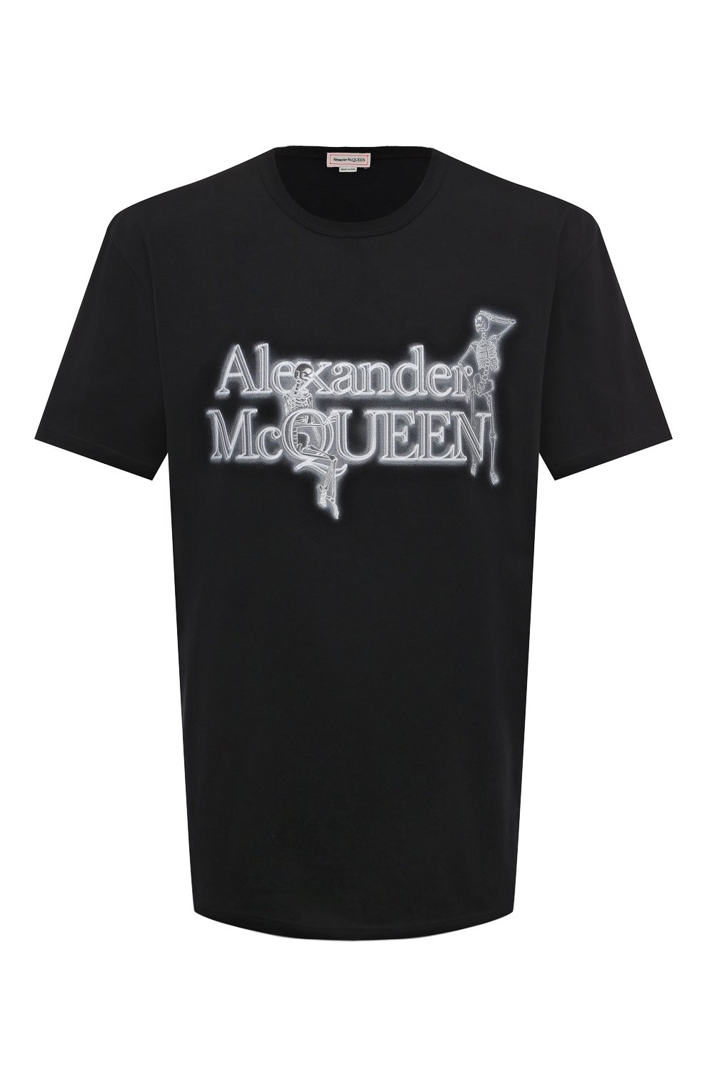 Хлопковая футболка ALEXANDER MCQUEEN, арт. 750656, фото 1