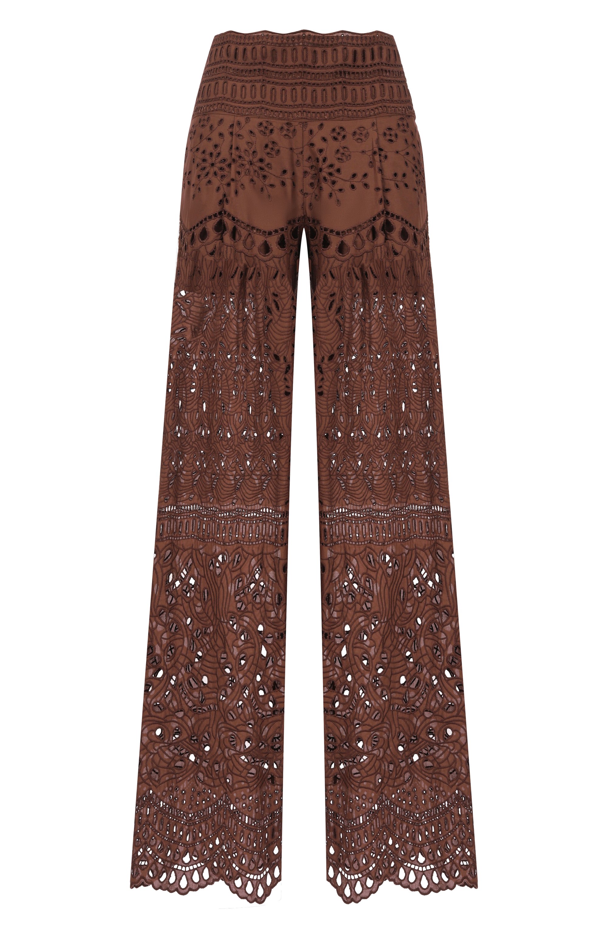 Хлопковые брюки ERMANNO SCERVINO, арт. D464P601FDRXT, фото 1