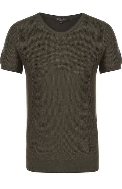 Топ из смеси шелка и хлопка LORO PIANA, арт. FAG1725, фото 1