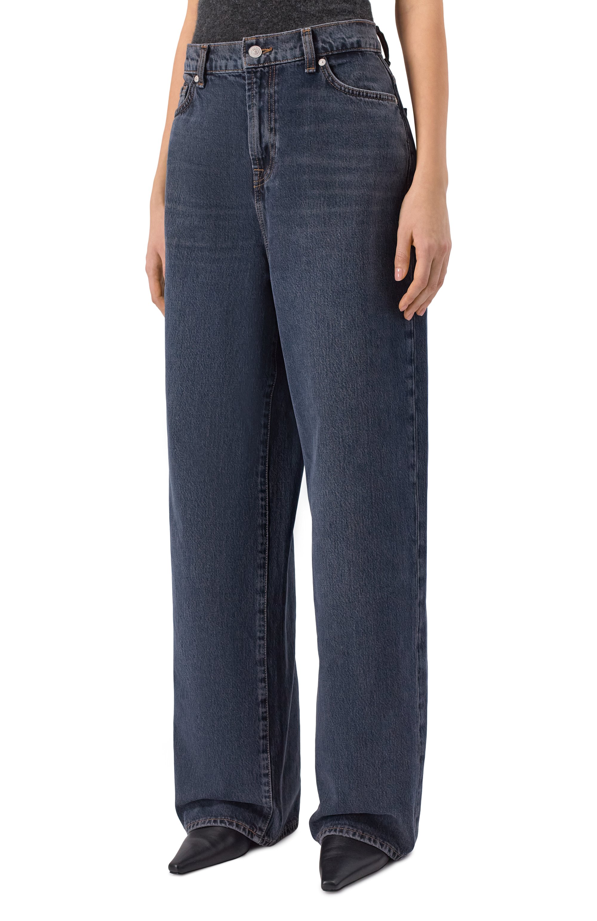 Джинсы slouchy wide 7 FOR ALL MANKIND, арт. 7U4P0E52/SL0UCHY WIDE, фото 3