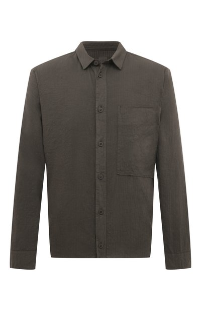 Мужская рубашка из хлопка и льна TRANSIT, арт. CFUTRWJ193