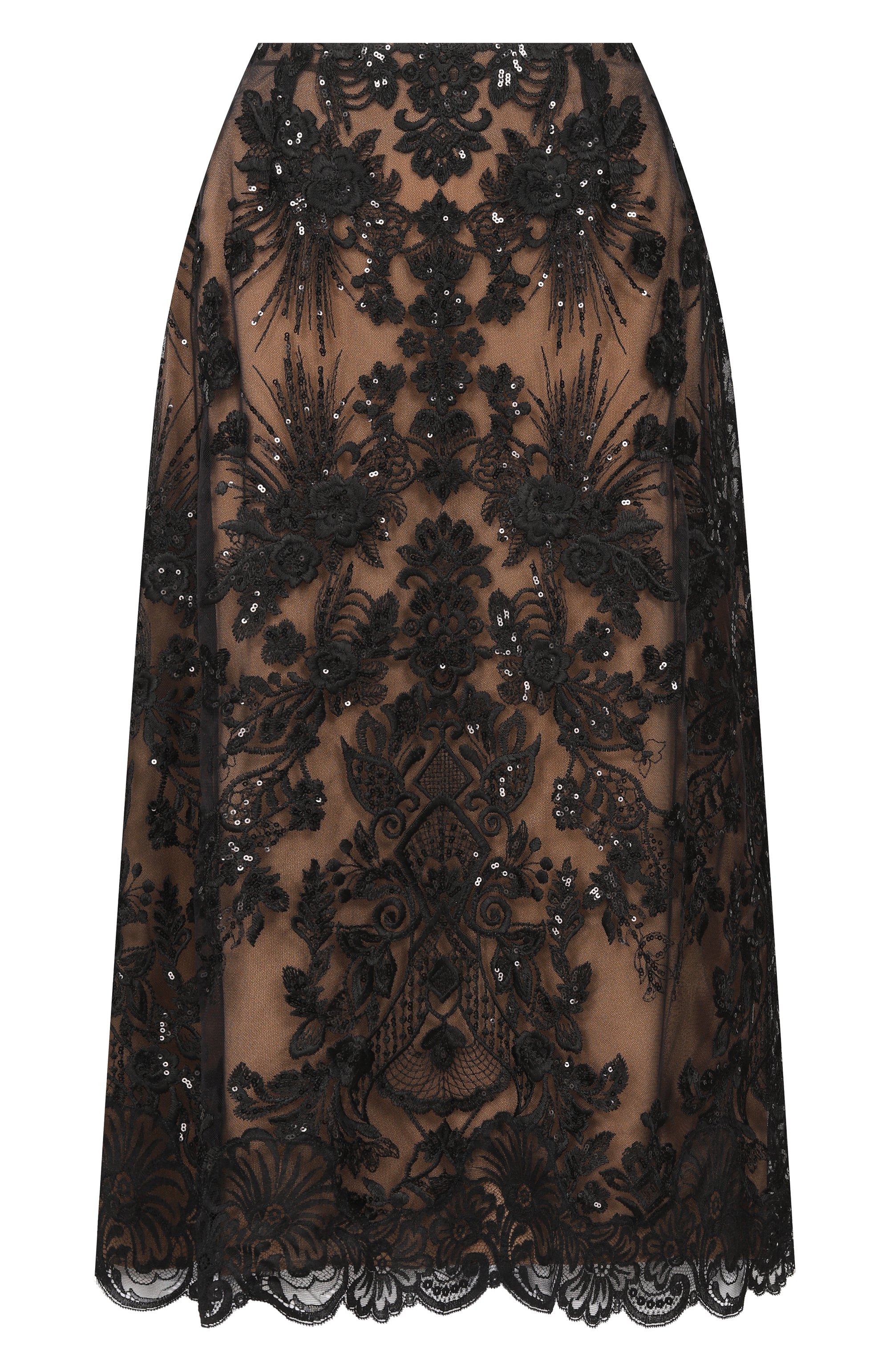 Юбка из ш елка и вискозы ELIE SAAB, арт. SK253NR26/TUL02, фото 1