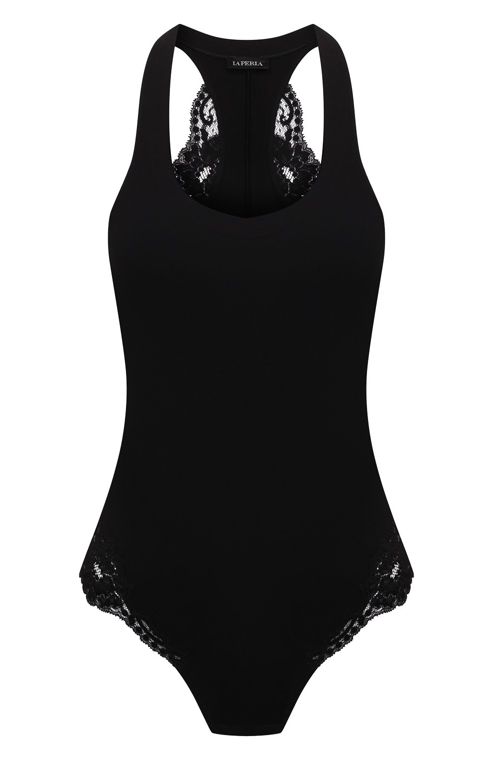 Хлопковое боди LA PERLA, арт. 0021052, фото 1