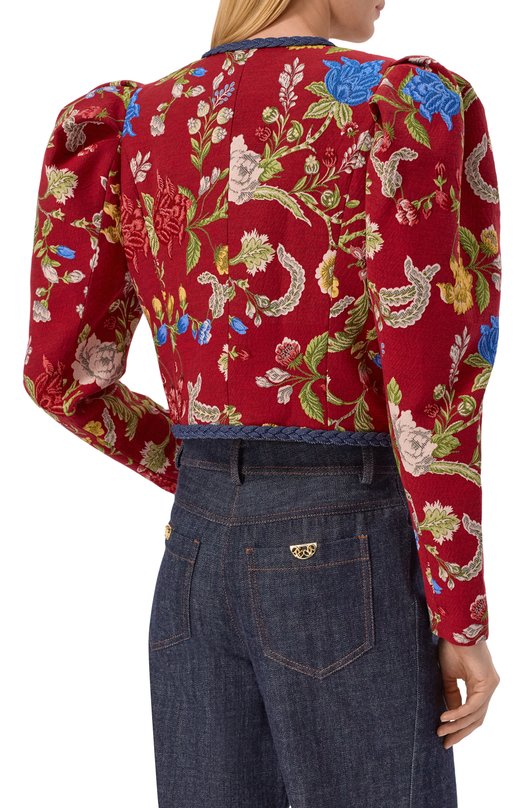 Хлопковый жакет Botrois SKU68463307 Красный  SKU68463307 Фото 4