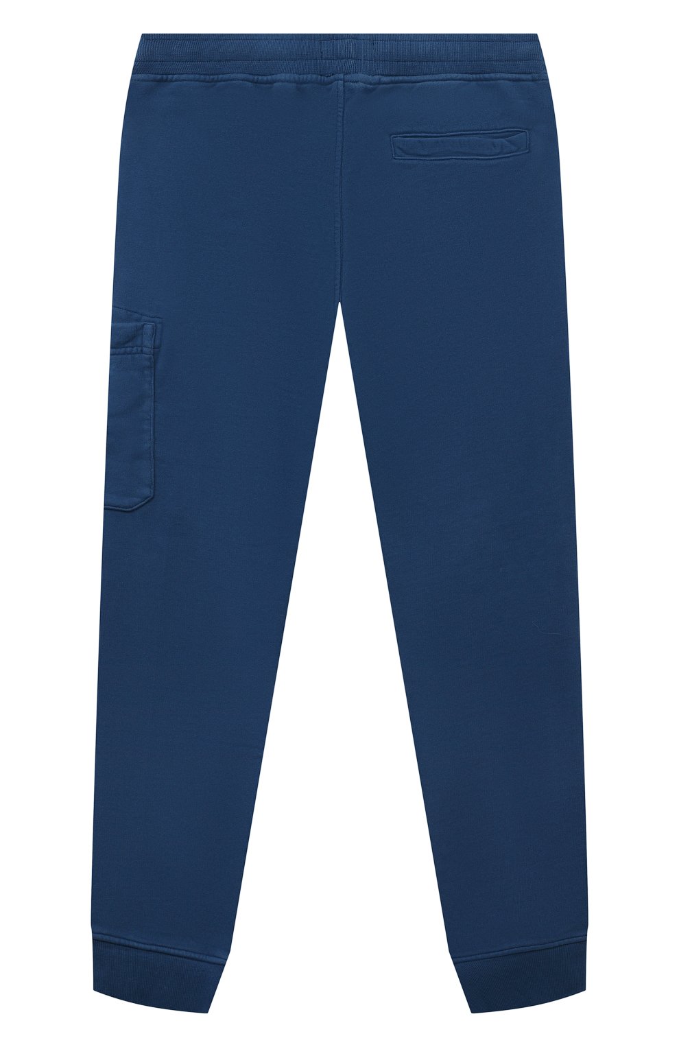 Хлопковые джоггеры STONE ISLAND синего цвета по цене 17550 руб., арт. 791661520/10, фото 2 Хлопковые джоггеры STONE ISLAND, арт. 791661520/10, фото 2