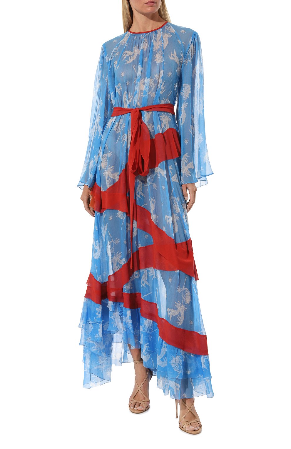 Шелковое платье ULYANA SERGEENKO, арт. ABL002SS23Morocco 0493т23, фото 3