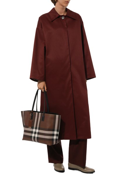 Плащ JM STUDIO бордового цвета по цене 50950 руб., арт. FW242520, фото 2 Плащ JM STUDIO, арт. FW242520, фото 2