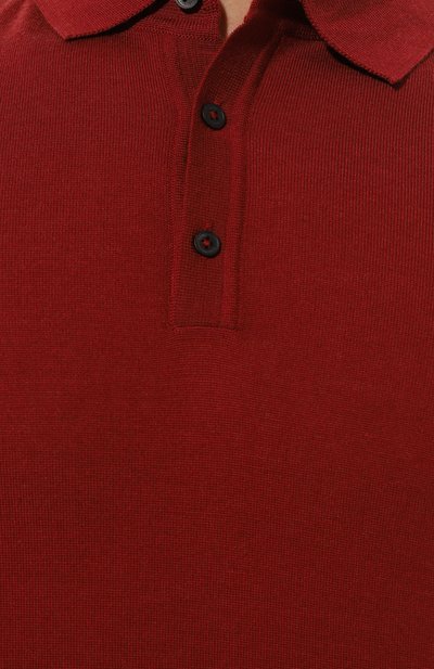 Шерстяное поло BOSS, арт. 50476355, фото 5